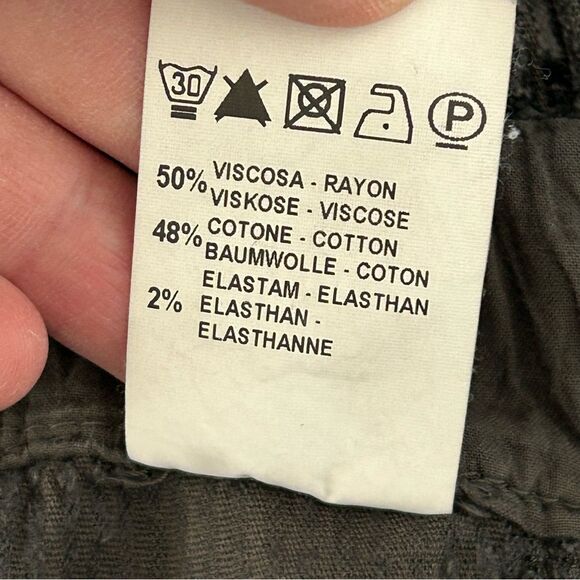 Transit Par-Such Made in Italy women’s velvet corduroy high rise pants - Picture 8 of 13